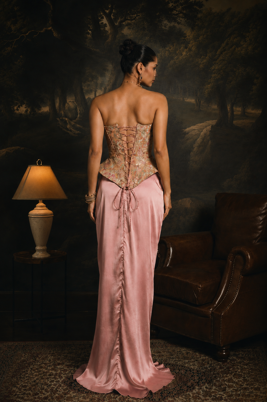 Vaishnavi Banarasi Brocade Corset