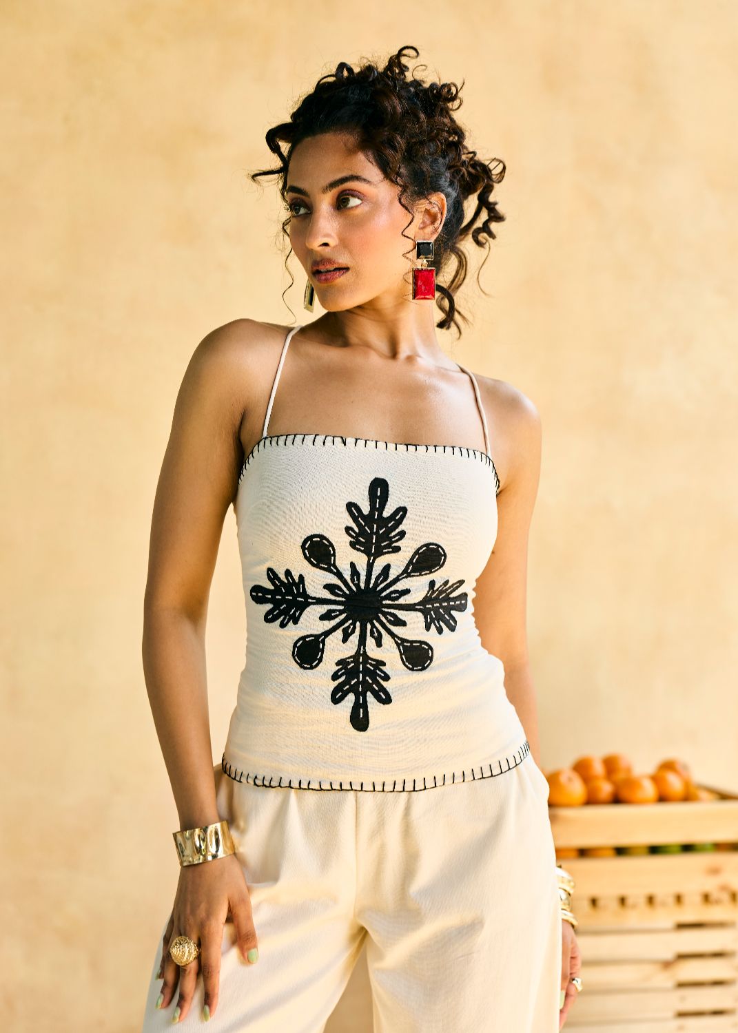Kala Khatta Embroidered Pants