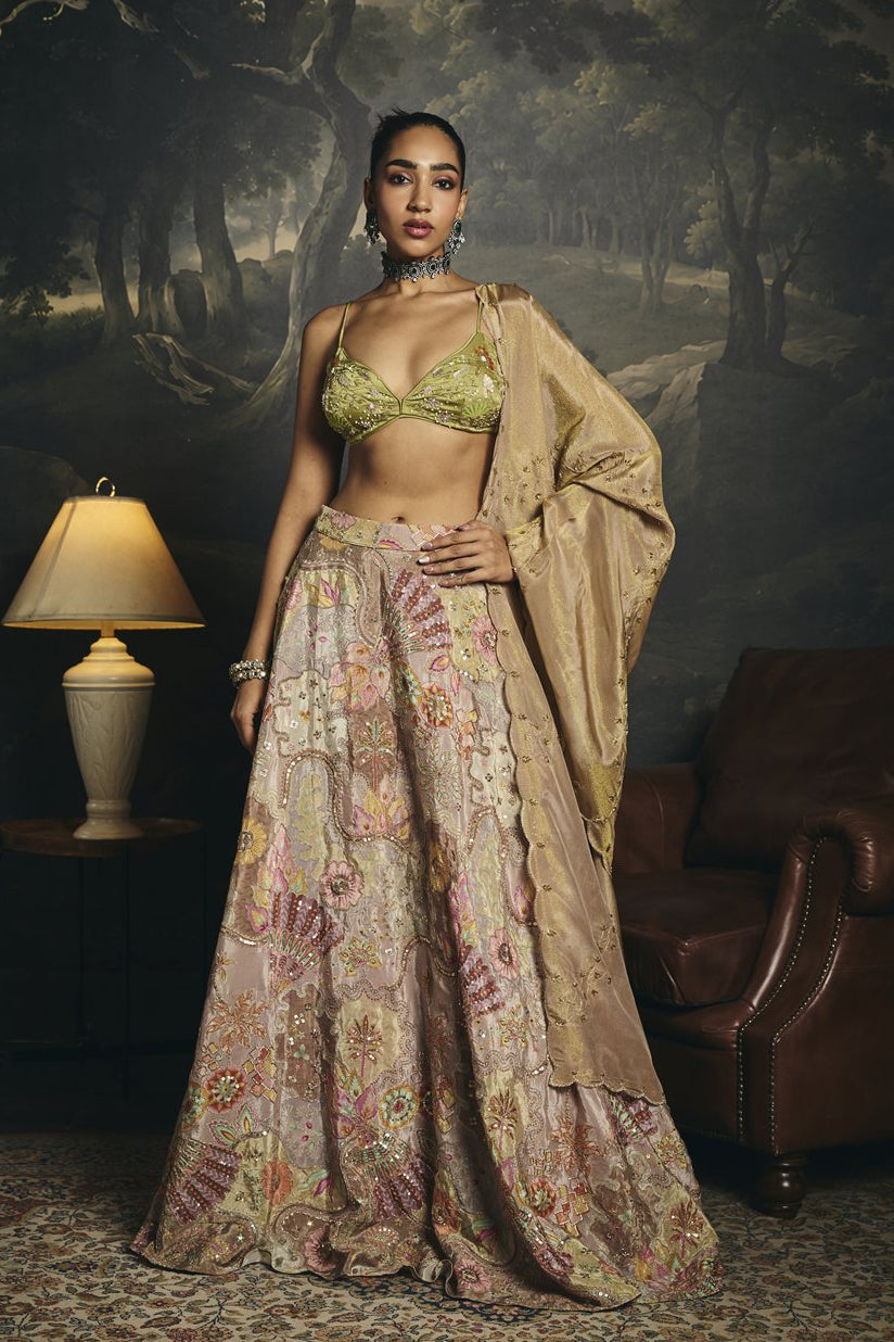 Vasantika Embroidered Lehenga Set
