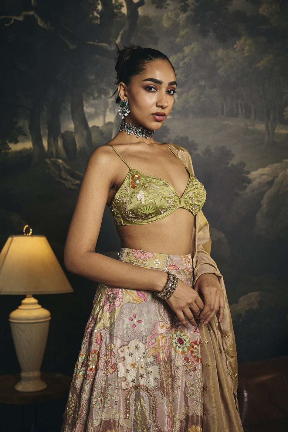 Vasantika Embroidered Lehenga Set