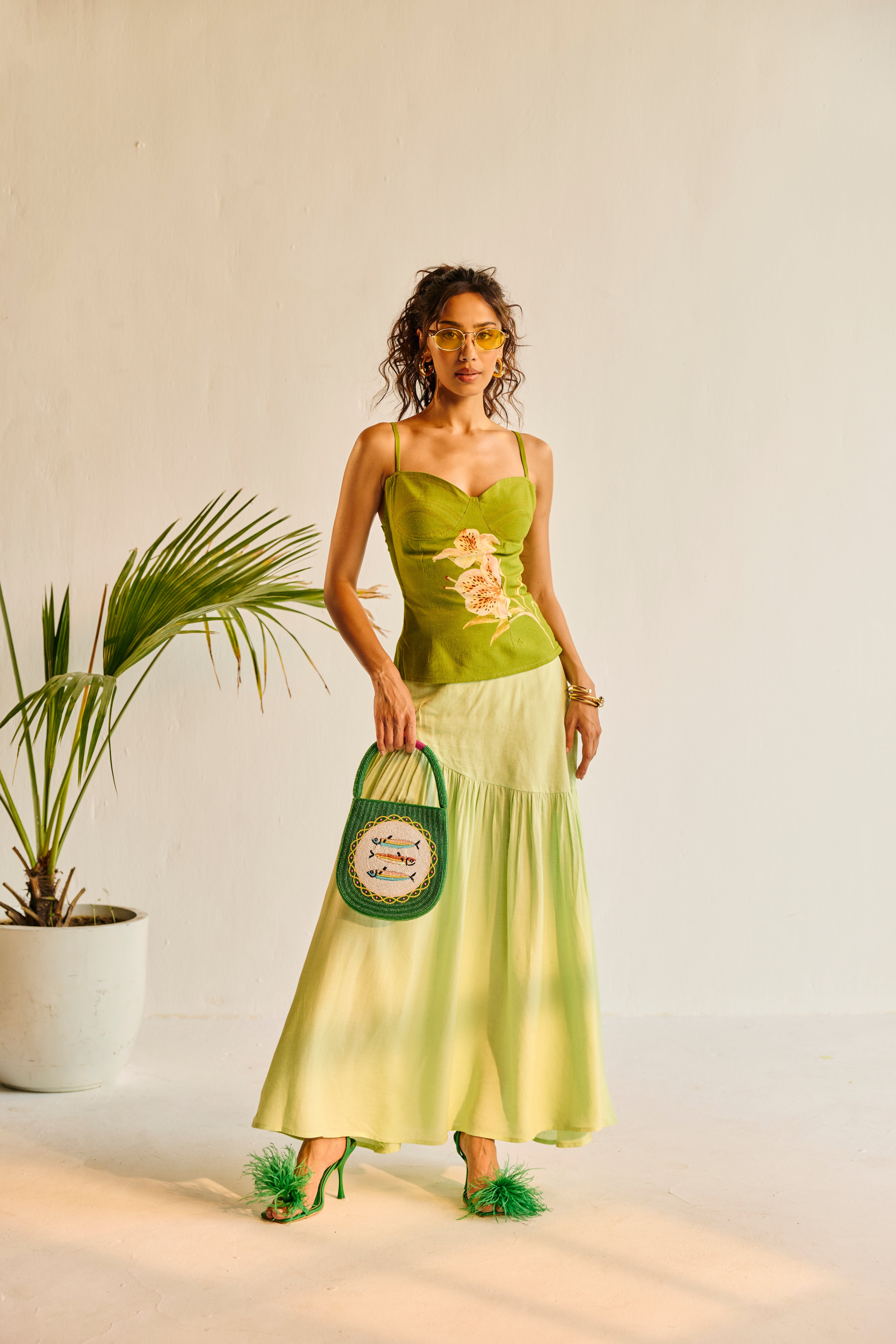 Key Lime Drift Skirt