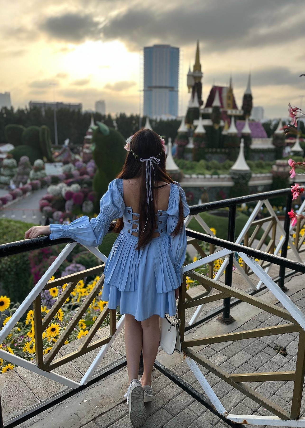 Blue pixie dress