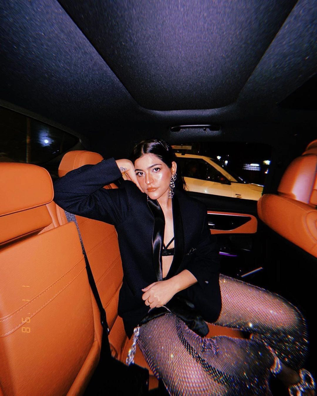 Model in sultry Lea date night dress — shop date night outfit ideas for women India