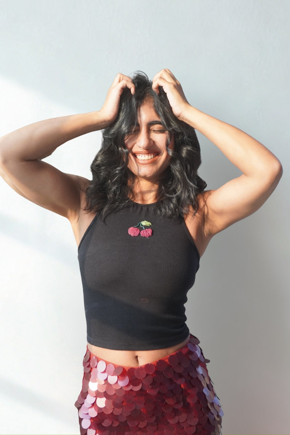 Lea X KYT  Black Tank