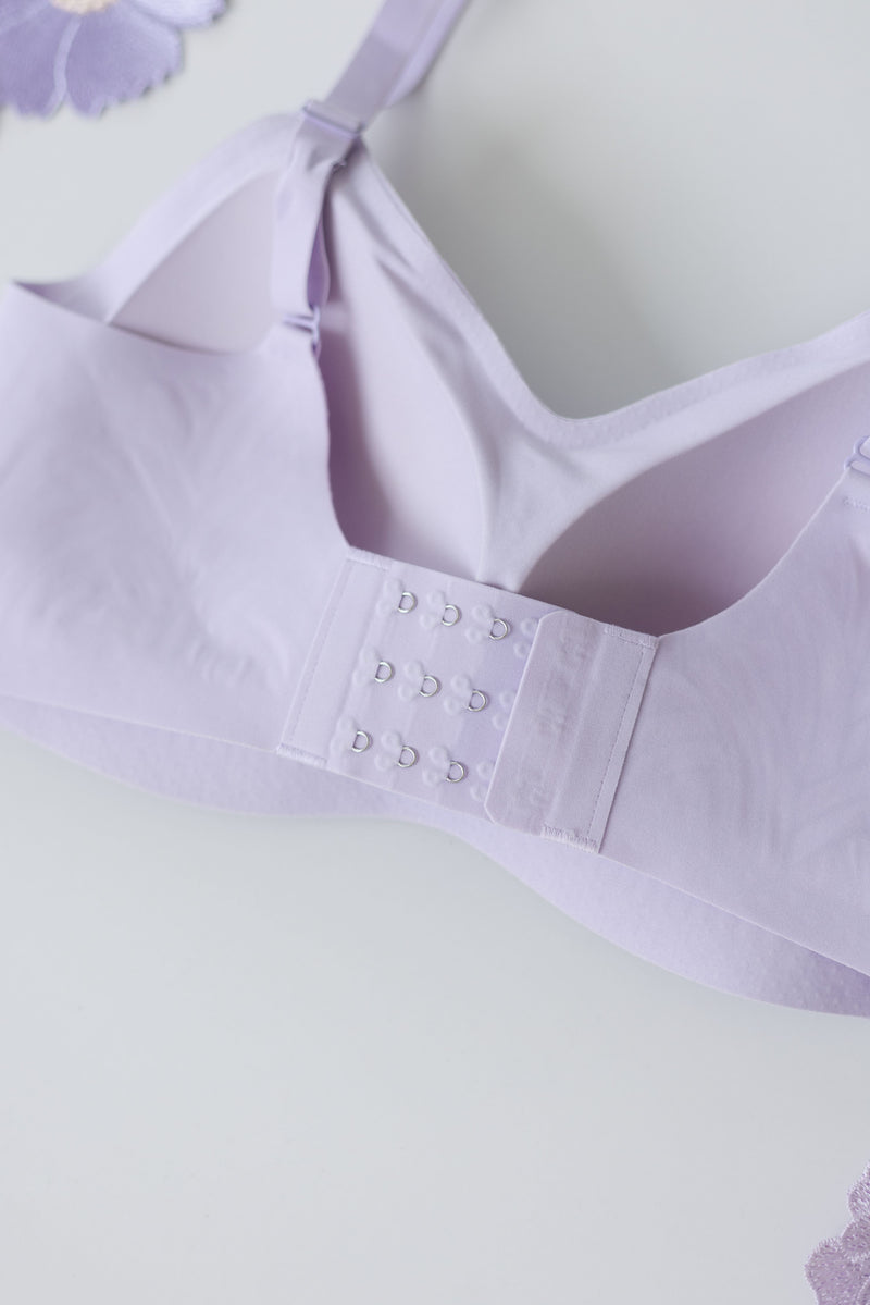 Alora Lavender Seamless Padded Bra