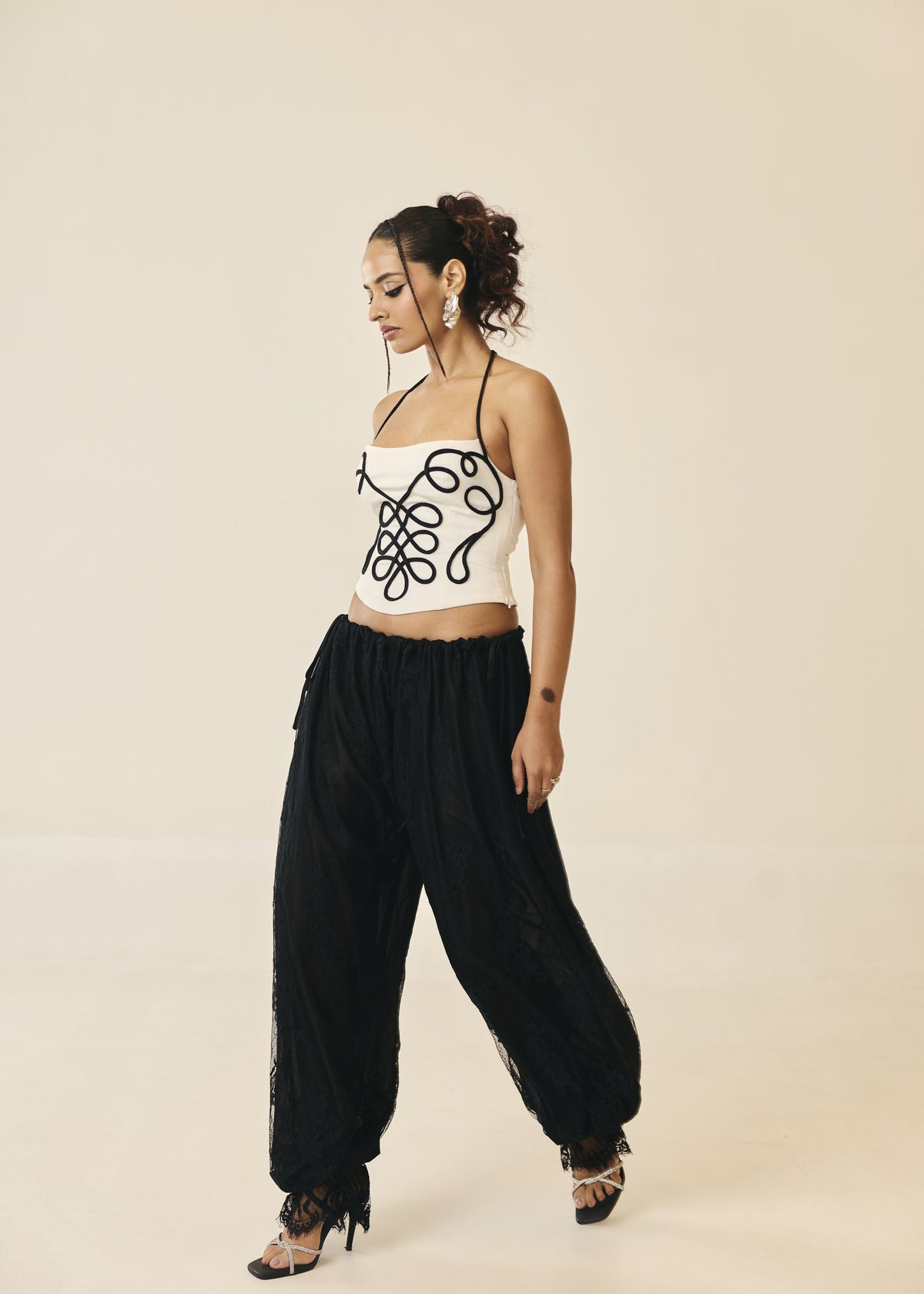 Obsidian Veil Harem Pants