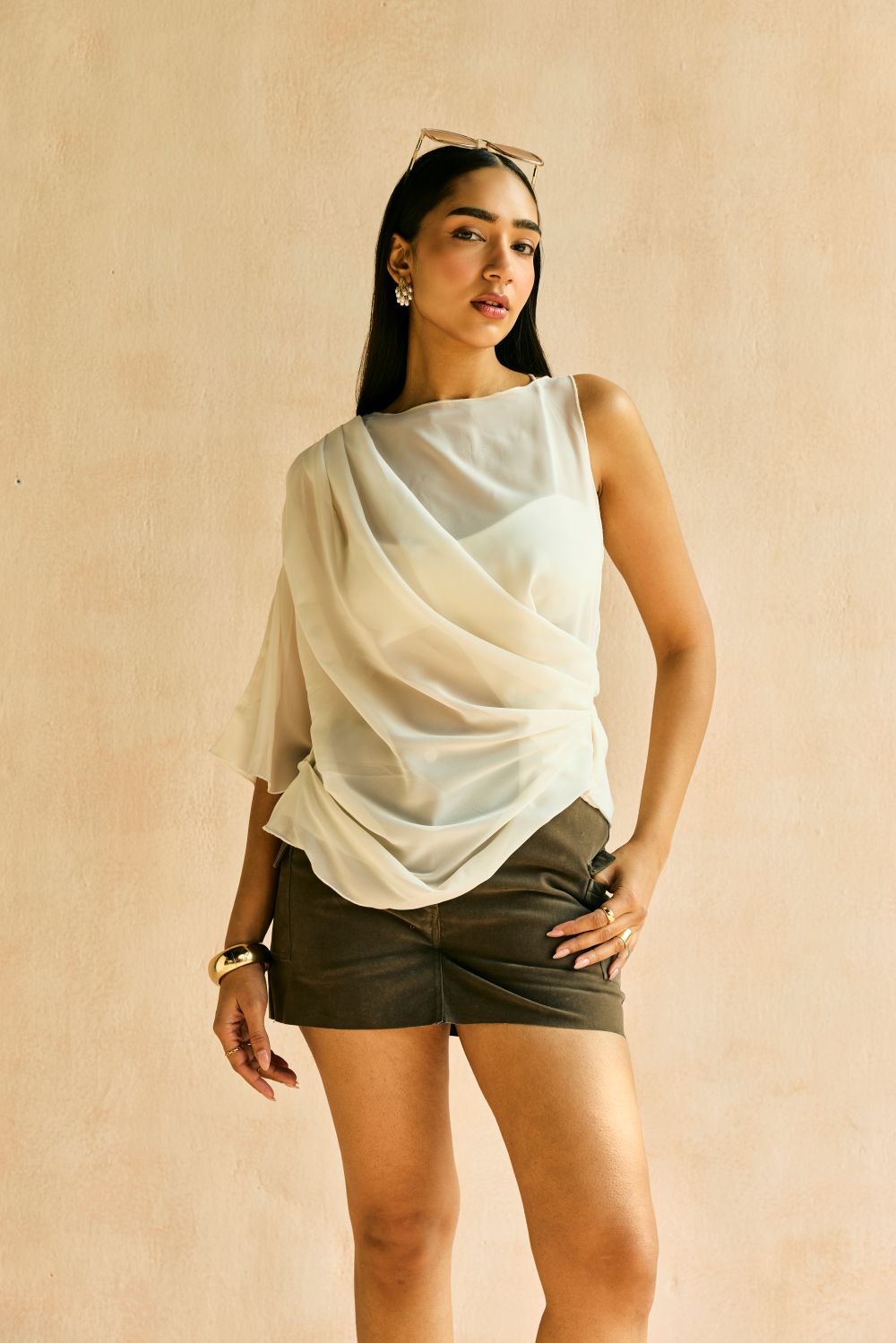 Dolcy Cordroy Denim Skort