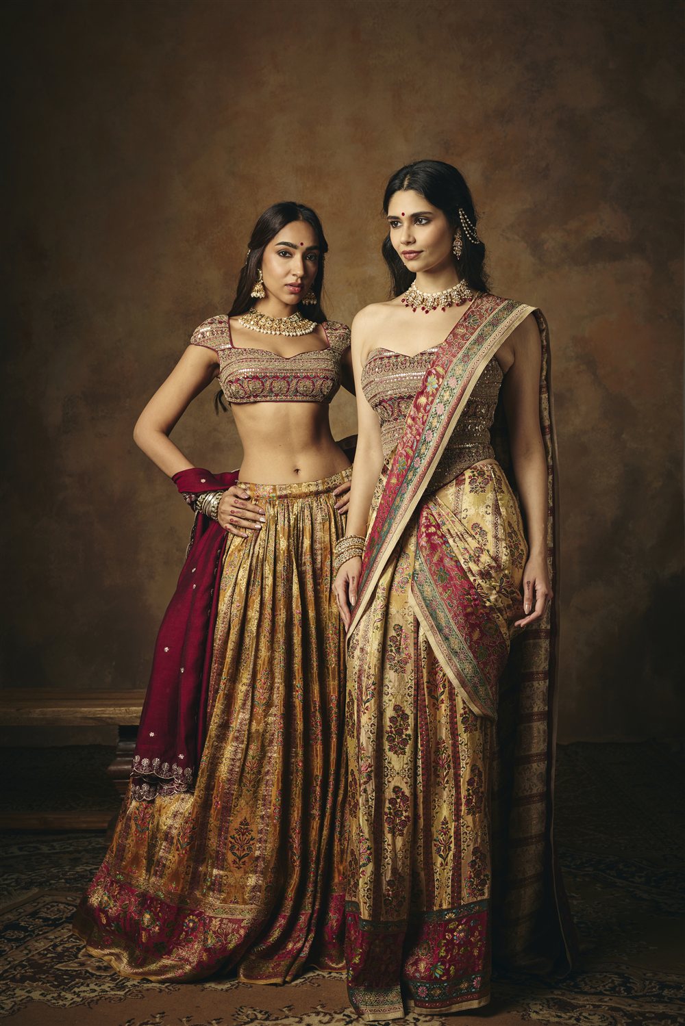 Amaira Burgundy Embroidered Cap Sleeve Blouse