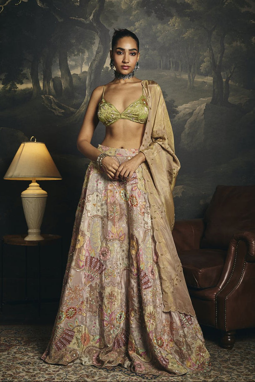 Vasantika Embroidered Lehenga Set