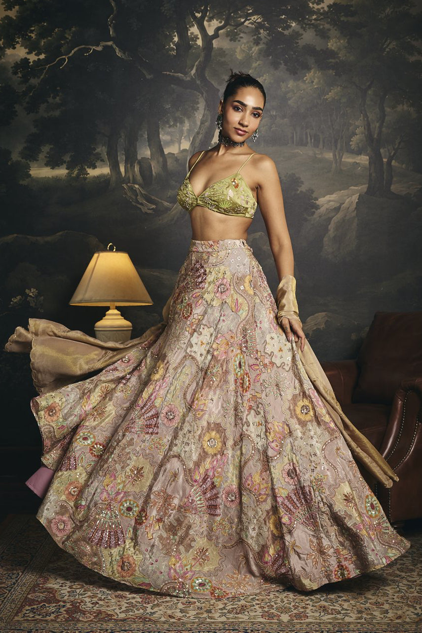 Vasantika Embroidered Lehenga Set