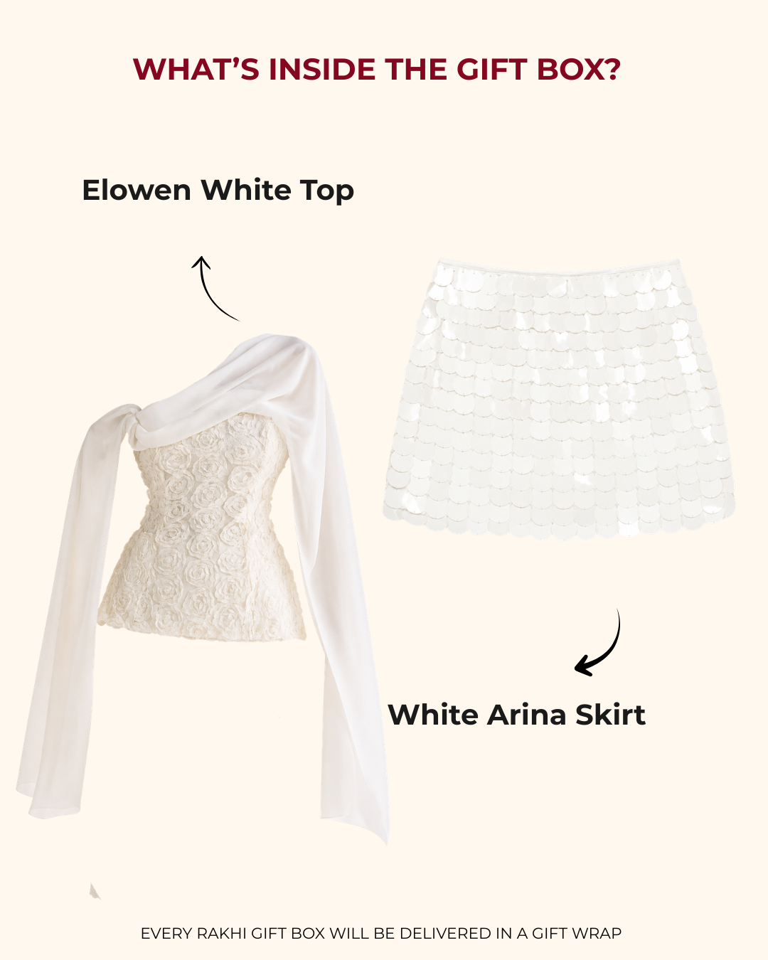 Whimsy Ready  Ft. Elowen White & Arina Skirt Gift Set
