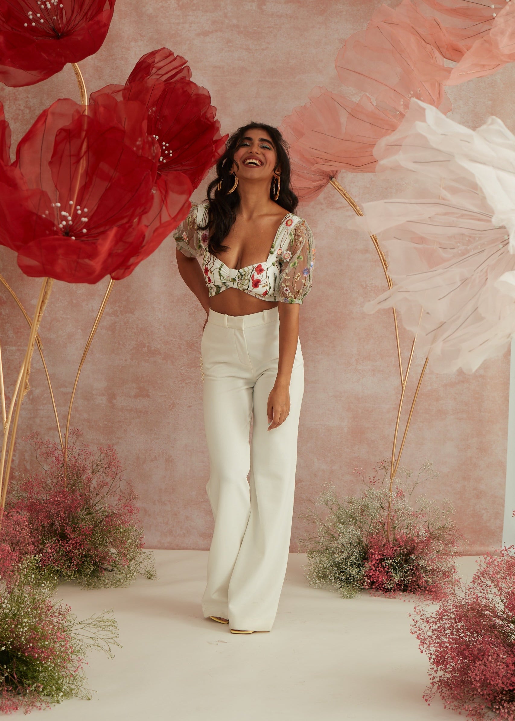 Charlie Wide Leg High Waist Pants
