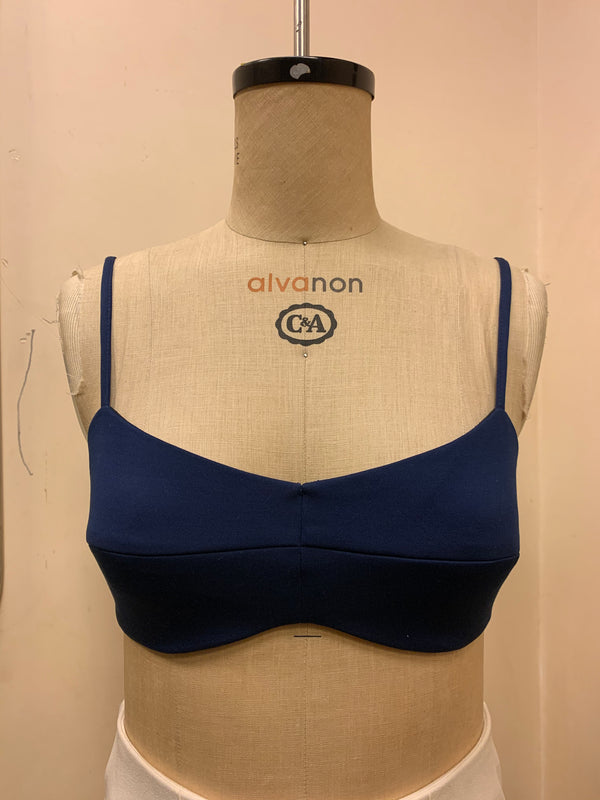 Buy Our Lyne Deep Blue Bralette Fit Sample