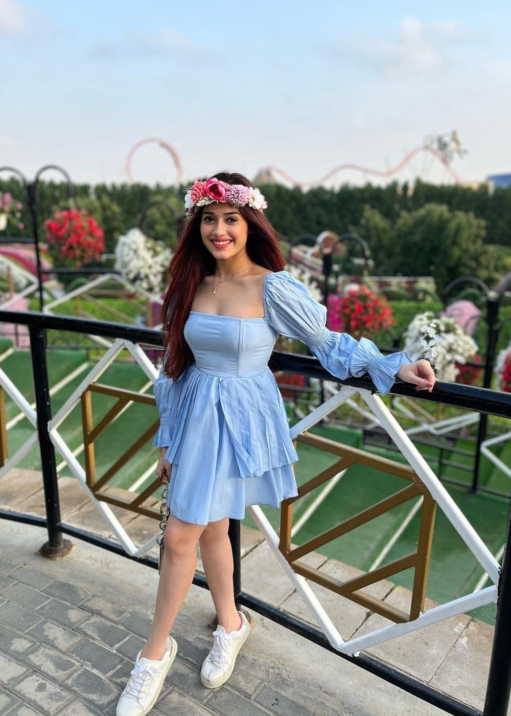 Blue pixie dress